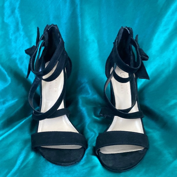 LC Lauren Conrad Shoes - COPY - Strappy Block Heel Sandals